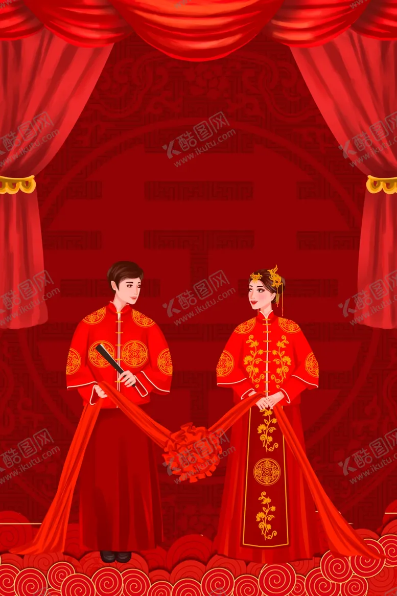 编号：99325706291144495078【酷图网】源文件下载-结婚背景