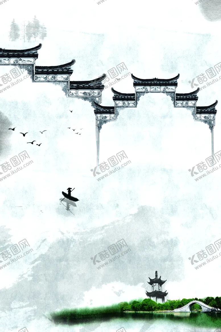 编号：90806306271811207829【酷图网】源文件下载-古风背景图片