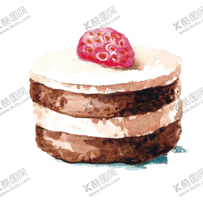 编号：58087606240438047709【酷图网】源文件下载-手绘蛋糕