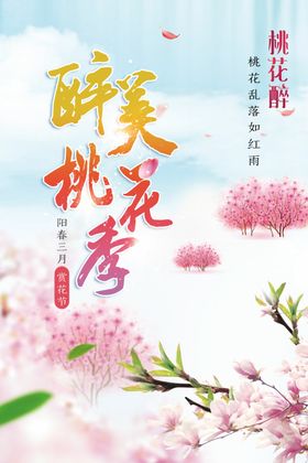 桃花季海报