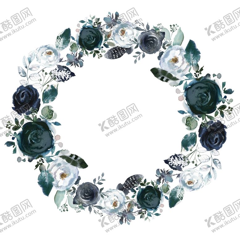 编号：68747110222217531489【酷图网】源文件下载-水彩花卉 