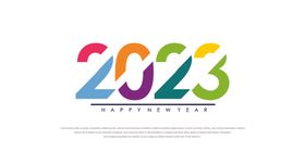 2023创意多彩字体设计