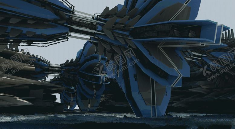 编号：51959910050248381099【酷图网】源文件下载-未来世界科幻场景图案