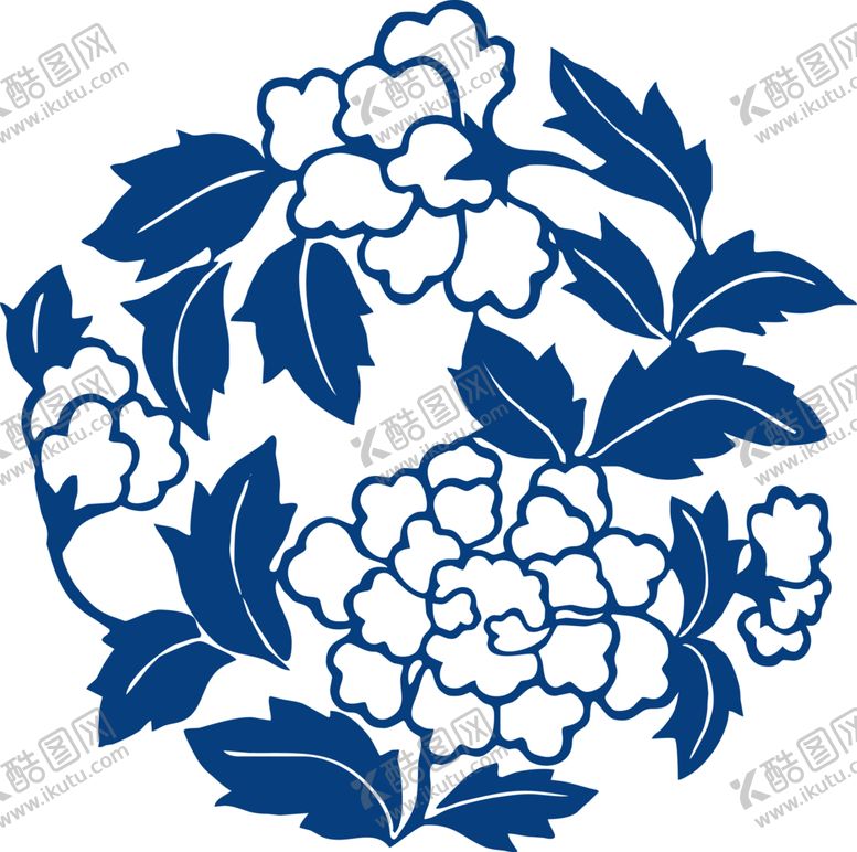 编号：50458310232349445210【酷图网】源文件下载-青花瓷图案