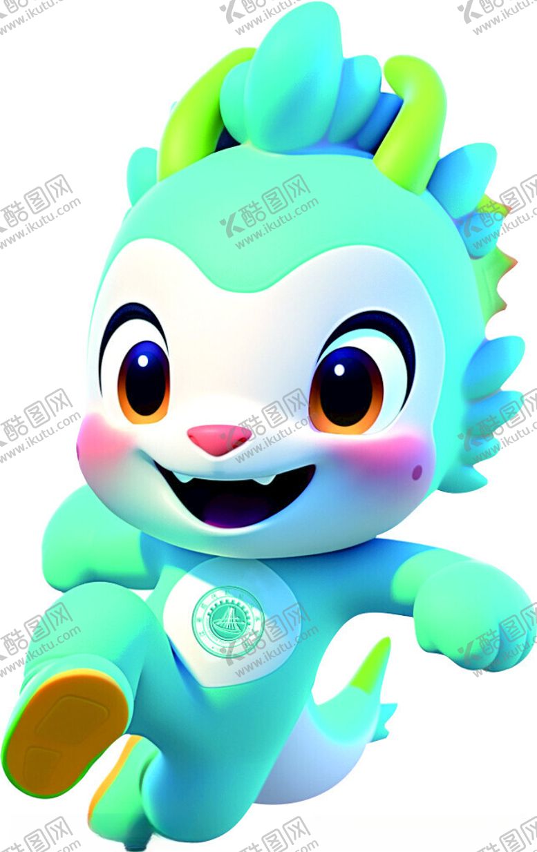 编号：52066901130641315913【酷图网】源文件下载-吉祥娃娃龙