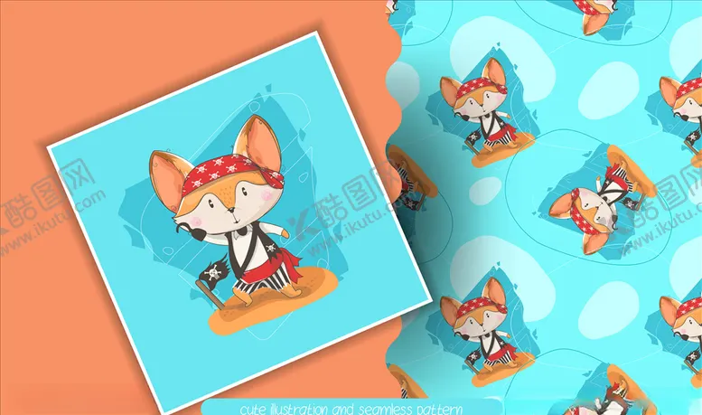 编号：53016806260149146929【酷图网】源文件下载-卡通狐狸
