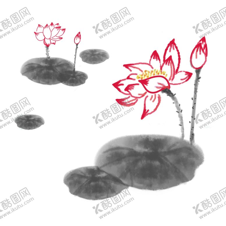 编号：37445209131400375632【酷图网】源文件下载-水墨素材毛笔画素材墨迹素材