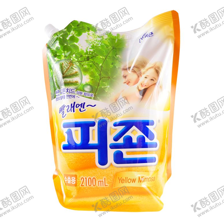 编号：18248110300809581295【酷图网】源文件下载-韩国碧珍衣物柔顺剂主图