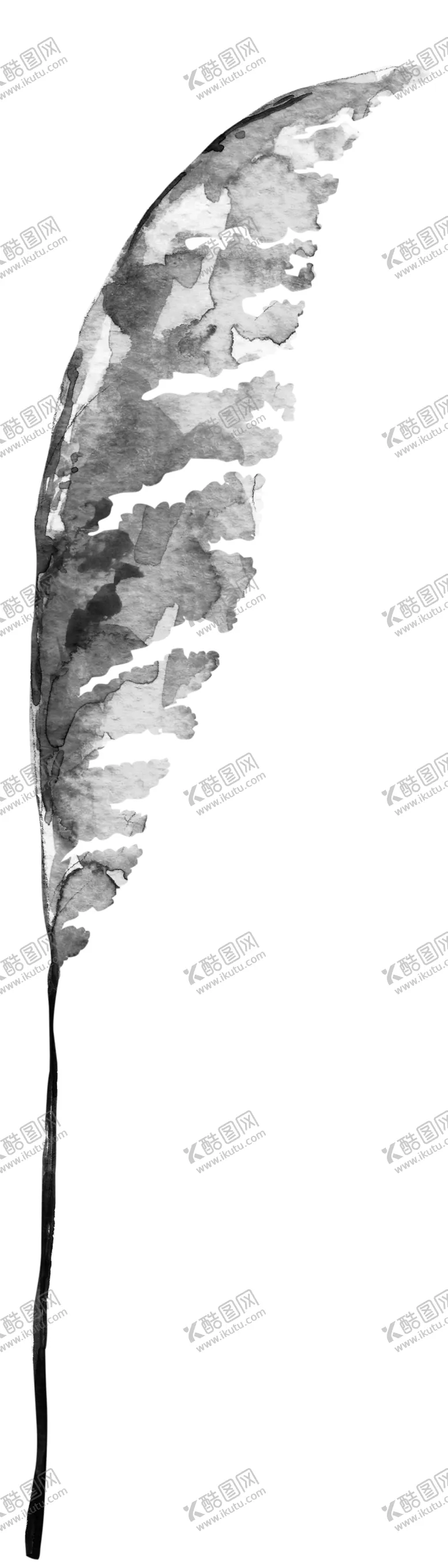 编号：37510606262152341504【酷图网】源文件下载-北欧小清新水彩植物图案