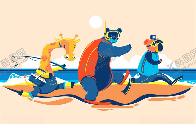 编号：99725810301112426401【酷图网】源文件下载-卡通动物