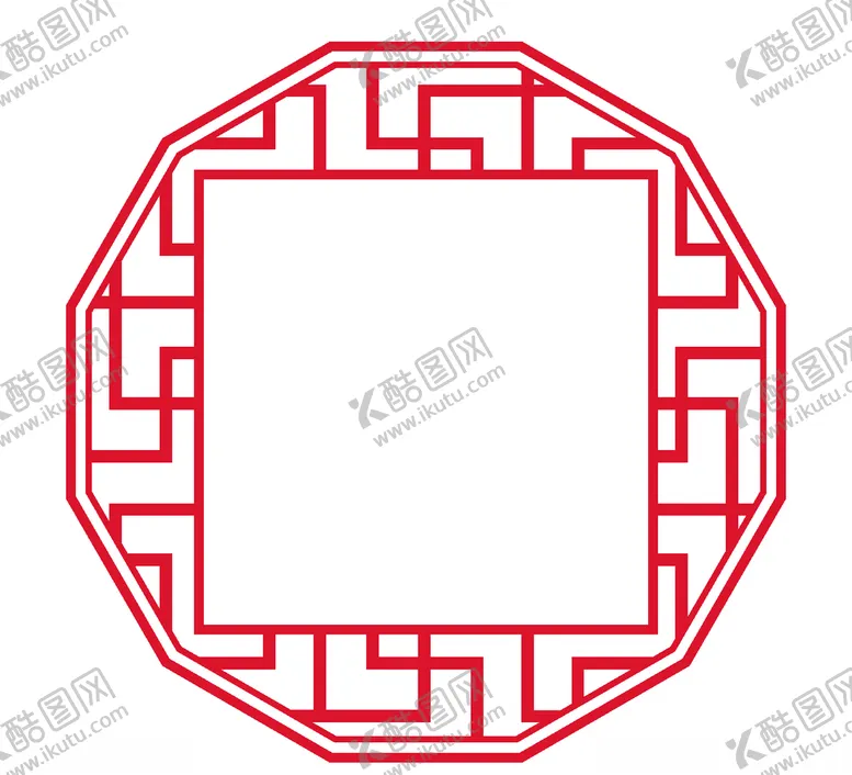 编号：88398406171401408014【酷图网】源文件下载-圆形中式边框