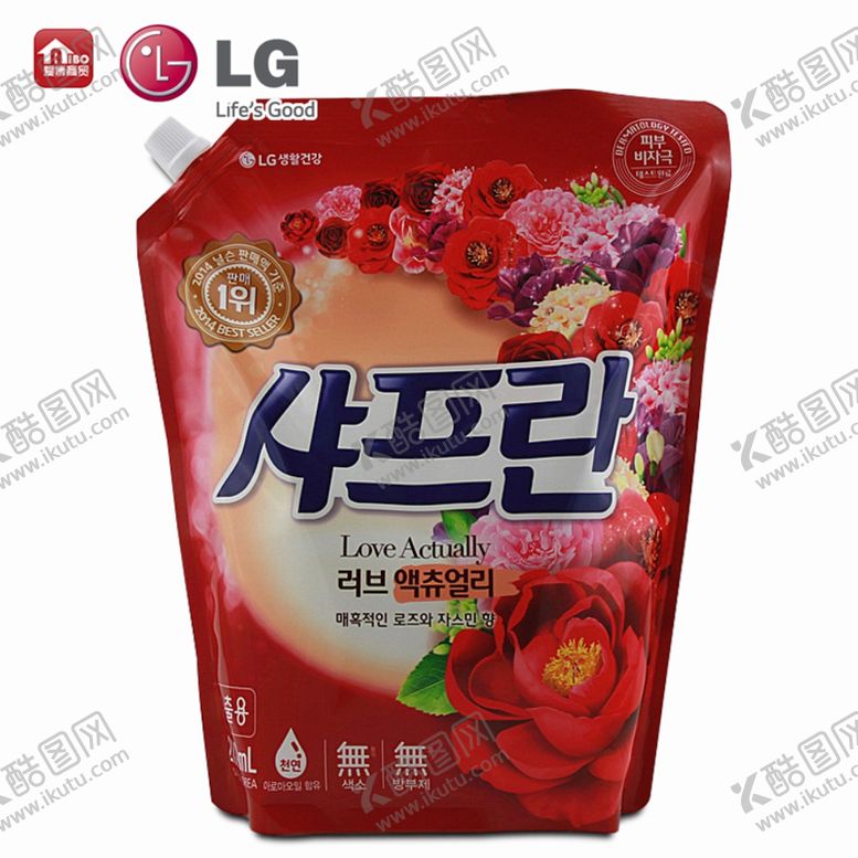 编号：67523207081805091880【酷图网】源文件下载-LG衣物柔顺剂混合花香韩国