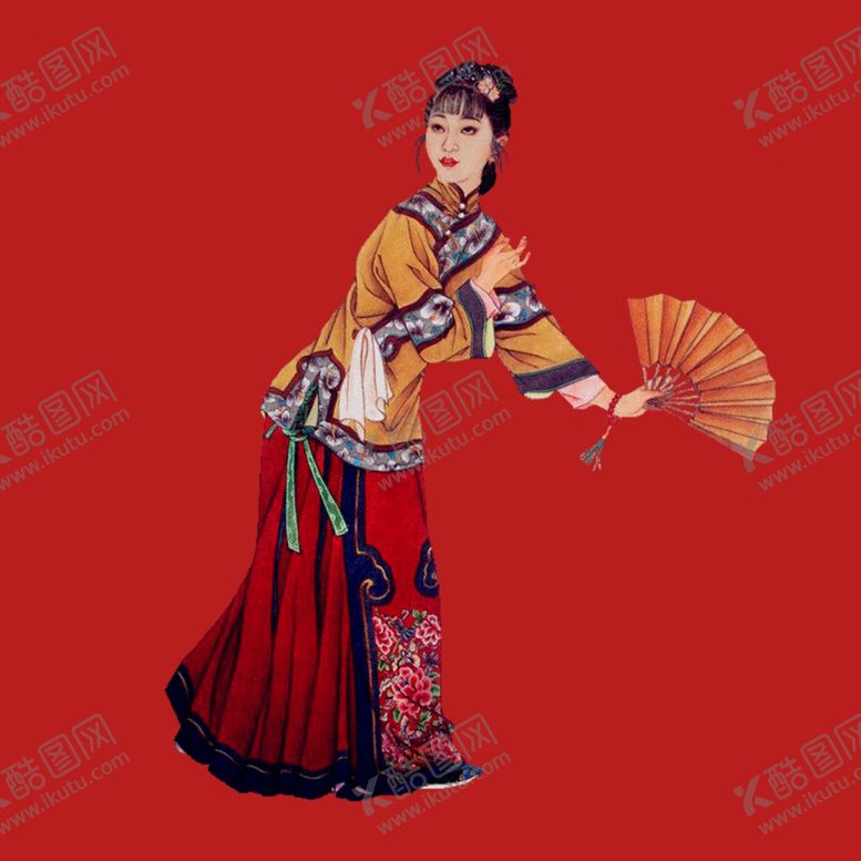 编号：78917402160521573647【酷图网】源文件下载-清朝大清美女