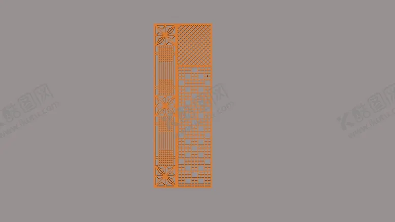 编号：51939901240202368810【酷图网】源文件下载-隔断模型