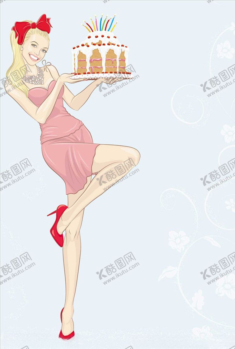 编号：97220910102151454915【酷图网】源文件下载-生日女人