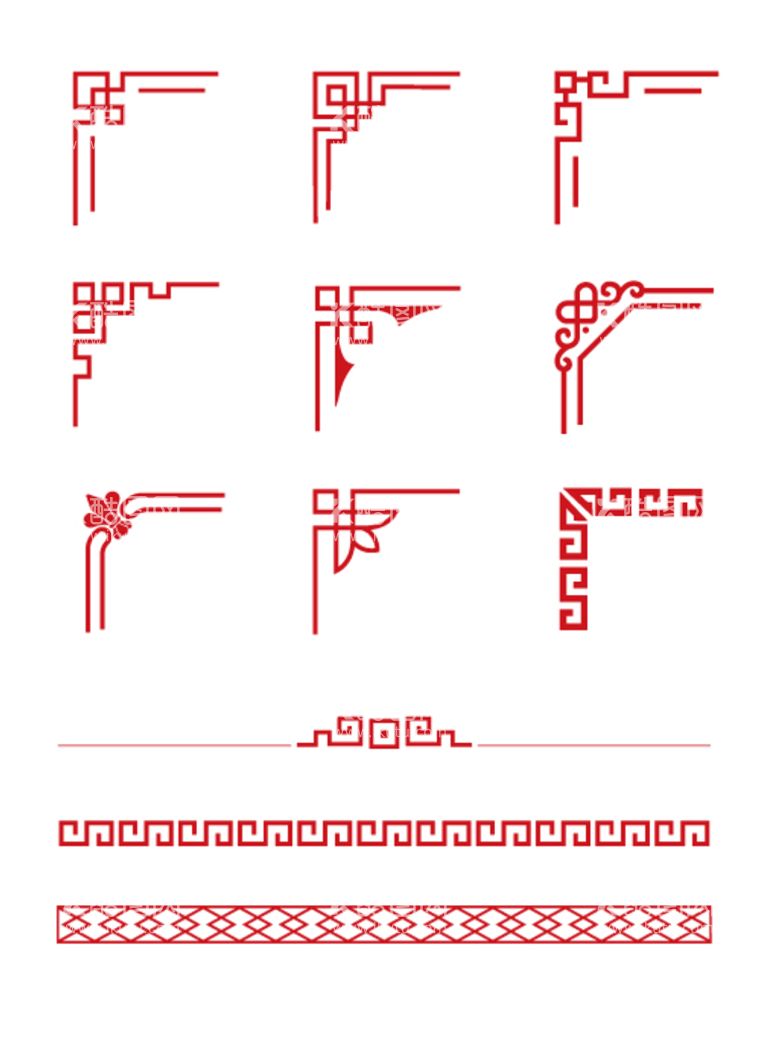 编号：39581009211516038012【酷图网】源文件下载-中国风边框