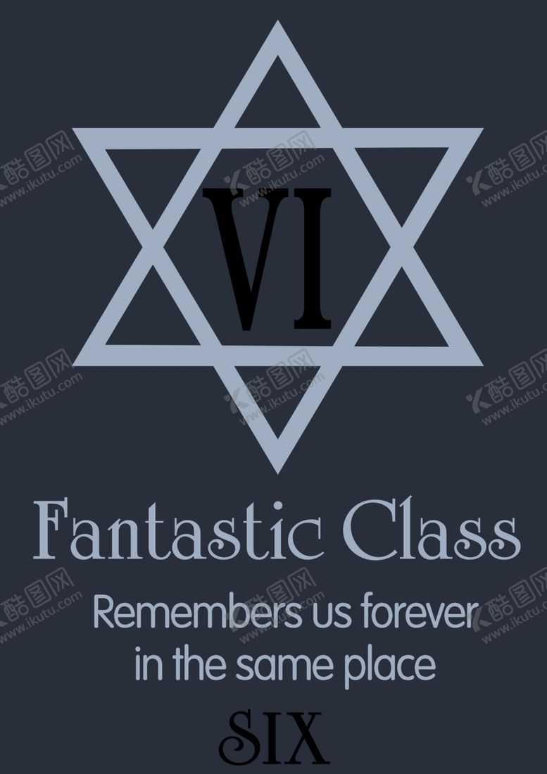 编号：94457709220529475756【酷图网】源文件下载-6班卡通漫画VI班级潮牌设计