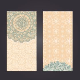 曼陀罗花纹