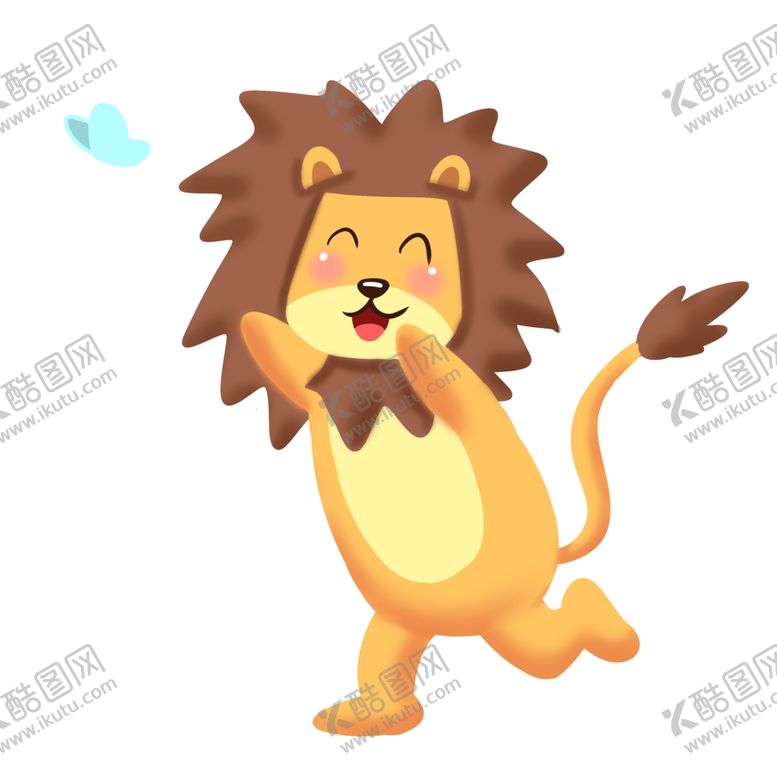 编号：67701510041307405444【酷图网】源文件下载-卡通狮子