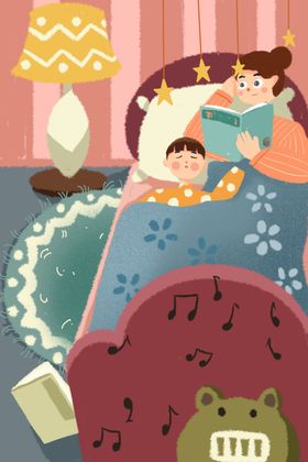 母子健康宣传板诊所海报公益海报