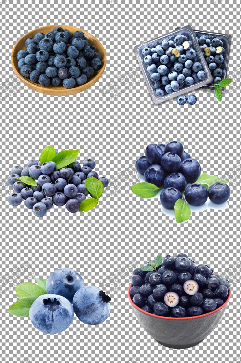编号：89244309240415133726【酷图网】源文件下载-新鲜水果蓝莓