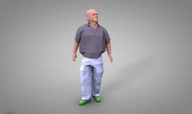 C4D模型人像卡通人物