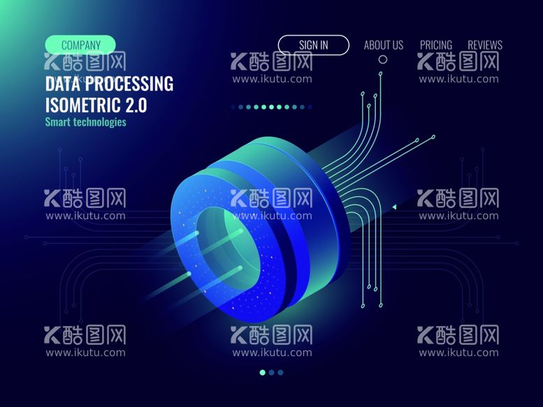 编号：73402812131436067276【酷图网】源文件下载-蓝色科技素材