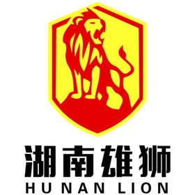 卡通狮子logo雄狮