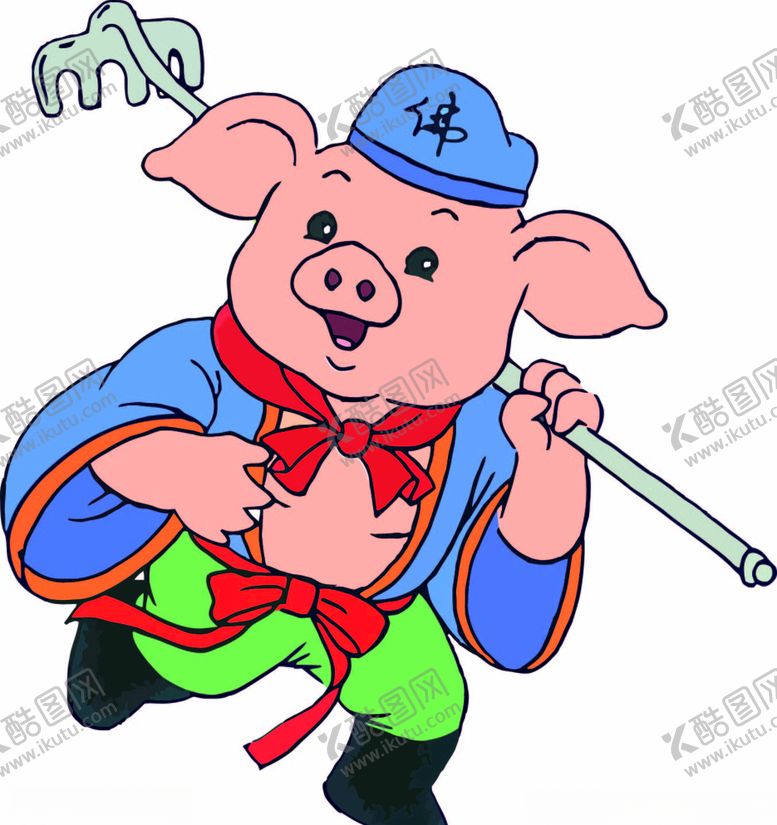 编号：61399209262033512532【酷图网】源文件下载-猪八戒卡通形象