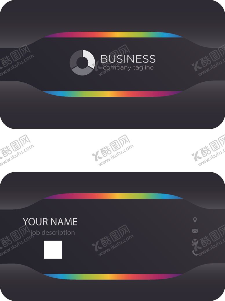 编号：53823509282251234072【酷图网】源文件下载-矢量名片模板