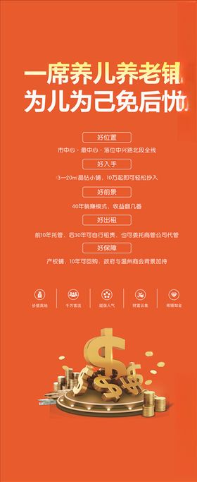 房地产商铺展架