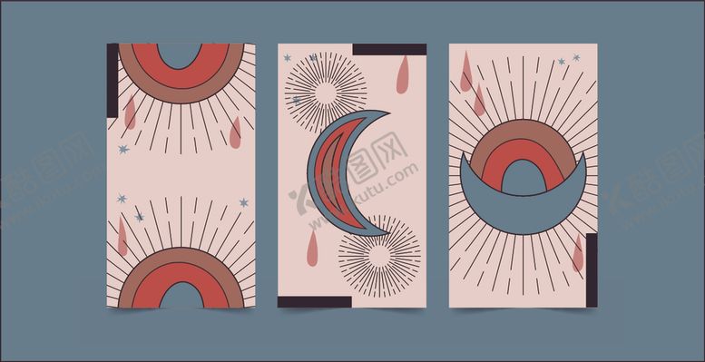 编号：87752410101217547053【酷图网】源文件下载-几何图案装饰画设计