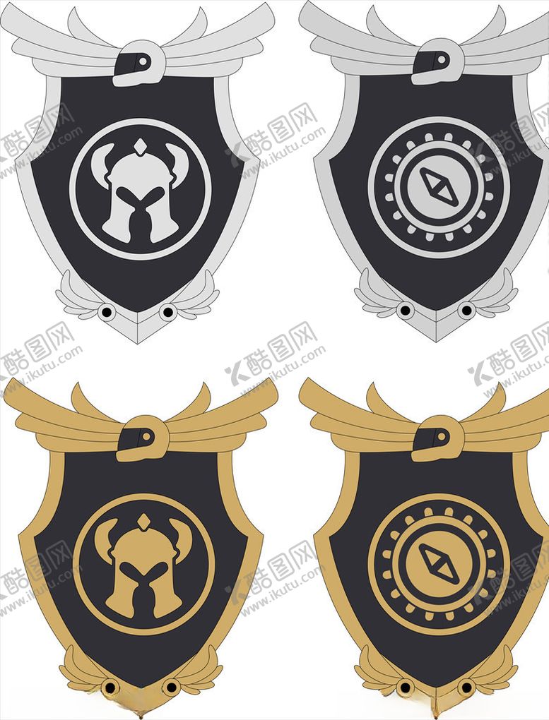 编号：41925110120617448155【酷图网】源文件下载-微章矢量图