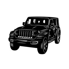 交通工具卡汽车矢量插画小汽车