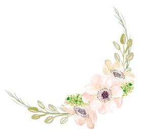 手绘花草