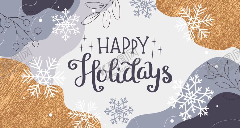 编号：11576004250206272049【酷图网】源文件下载-几何雪花图案