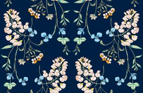 对称花朵