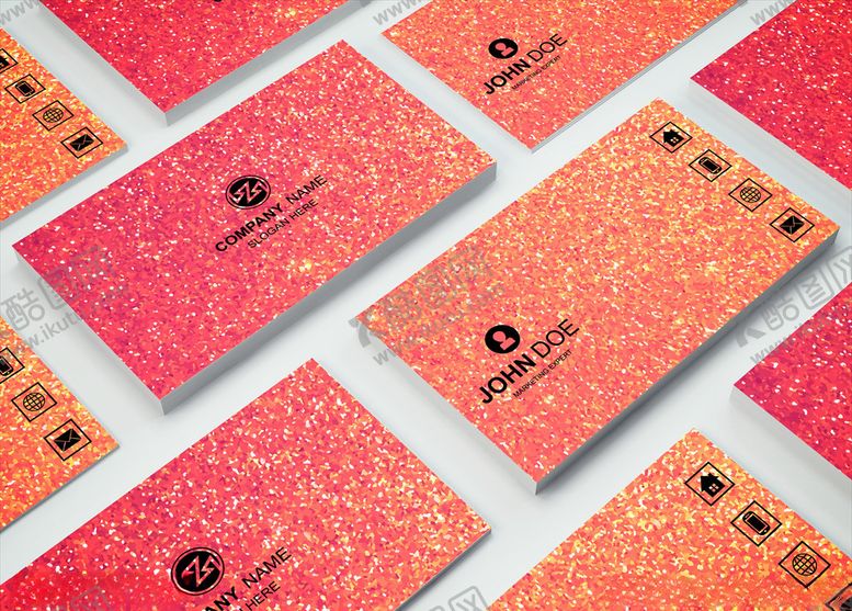 编号：62119709252342164663【酷图网】源文件下载-矢量名片模板