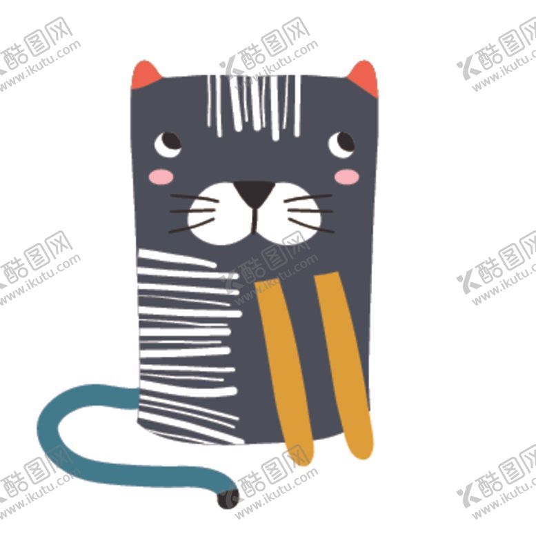 编号：28315010121445106258【酷图网】源文件下载-猫狗主题插画图案