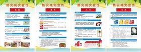减轻自然灾害宣传海报危险社区防灾减灾