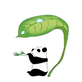 卡通熊猫