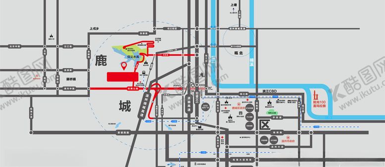 编号：88512005081847199899【酷图网】源文件下载-温州区位图