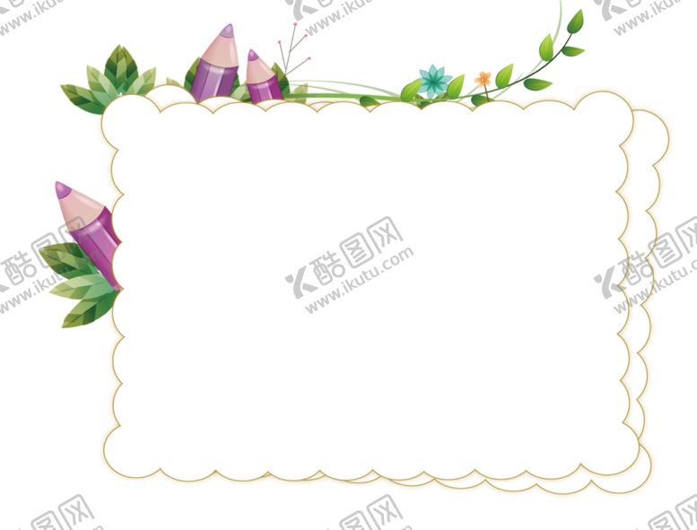 编号：83521110010756428503【酷图网】源文件下载-植物边框