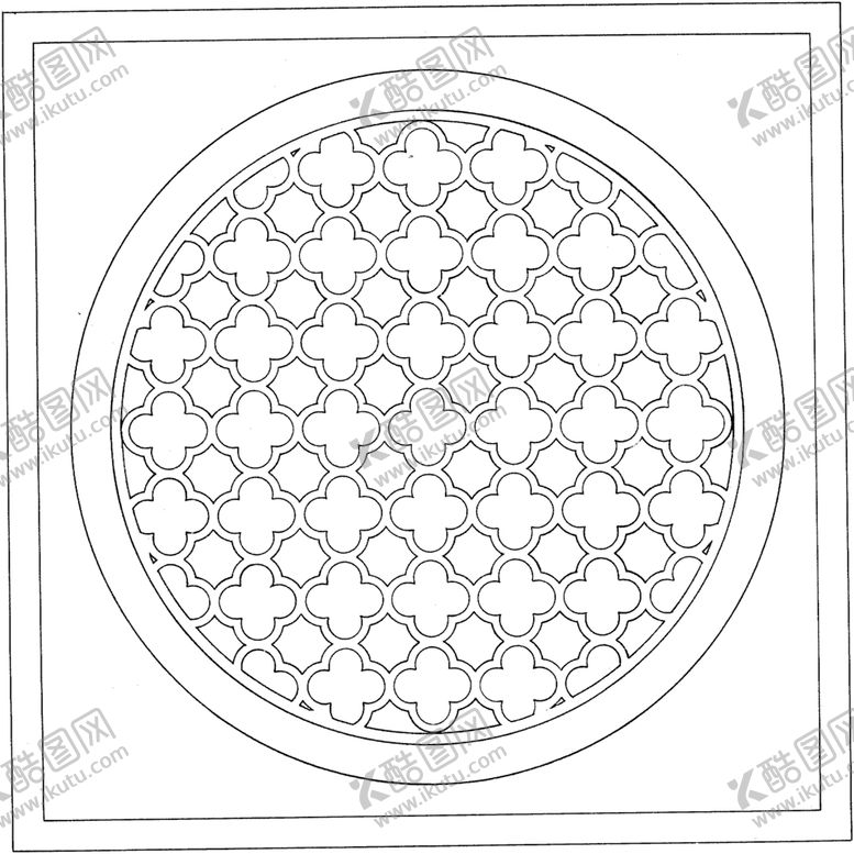 编号：75189709232229247986【酷图网】源文件下载-镂空花图案