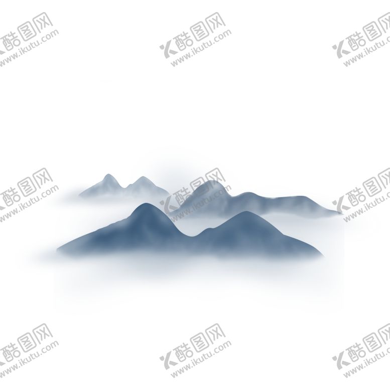 编号：77002709101926349773【酷图网】源文件下载-山峰水墨山