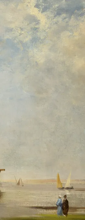 发财树 玄关 山水画 艺术画