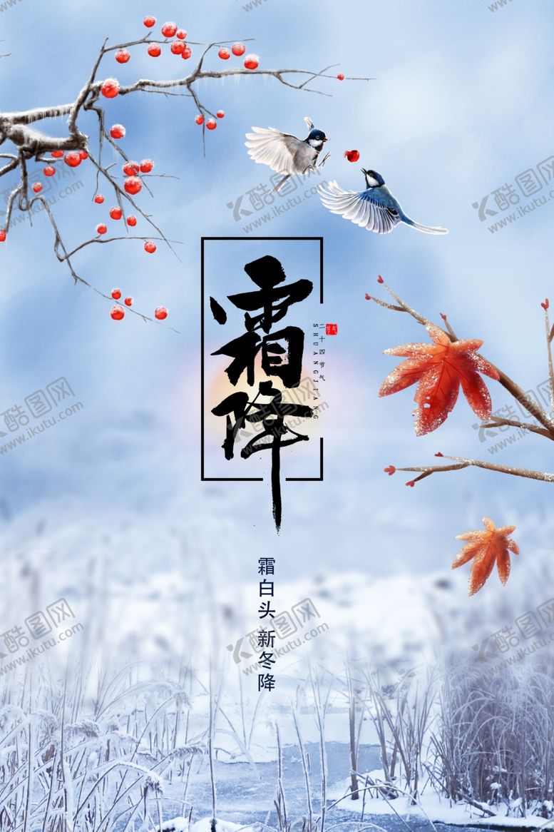 编号：62931005160300323047【酷图网】源文件下载-霜降