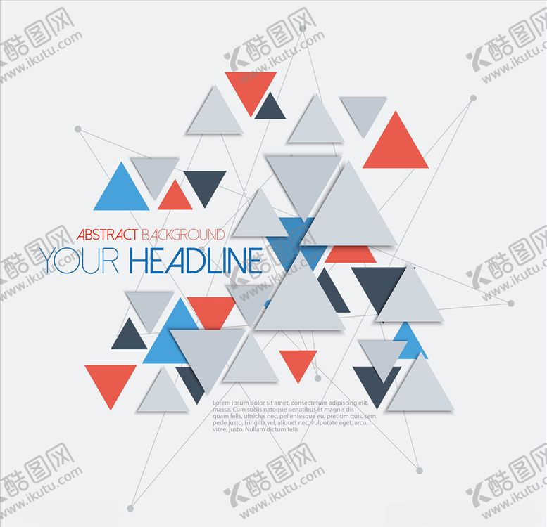 编号：37326110050430299113【酷图网】源文件下载-创意几何背景