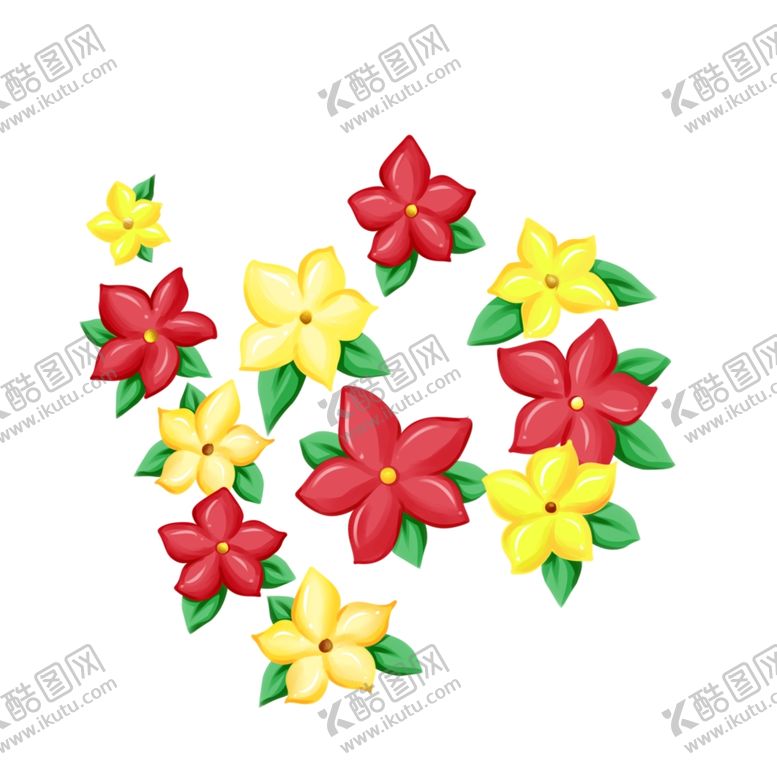 编号：82490107131328582251【酷图网】源文件下载-卡通花朵
