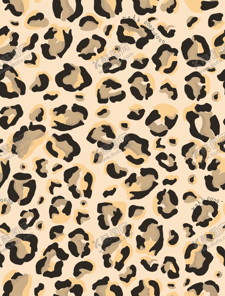 编号：83625410282210283708【酷图网】源文件下载-豹纹